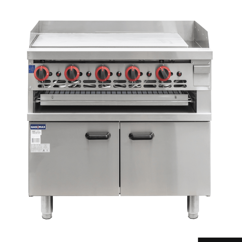 GGS-36 Gas Griddle and Gas Toaster with Cabinet