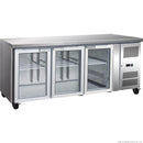 Thermaster Glass Door Workbench Fridge - GN3100TNG