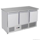 GNS1300B Three Door Compact Workbench Fridge