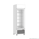 Thermaster 370L Single Glass Door Colourbond Upright Drink Fridge LG-370P