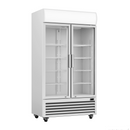Thermaster 580L Double glass door colourbond upright drink fridge LG-580P