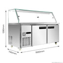 Thermaster Cold Salad & Noodle Bar 5x1/1 GN Pans PG180FA-XG