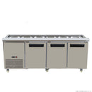 PG210FA-B Bench Station Three Door - 6× 1/1 GN Pans