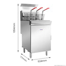 RC500E - Superfast Natural Gas Tube Fryer
