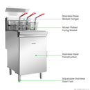 RC500E - Superfast Natural Gas Tube Fryer