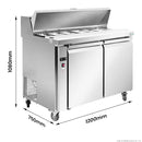 SLB120 two door Sandwich Bar
