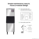 Blizzard Professional Ice Maker - SN-145C