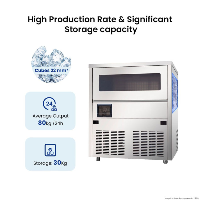 SN-81B Under Bench Ice Maker - Air Cooled