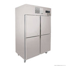 SUF1000 TROPICAL Thermaster 4 x ½ door SS Freezer