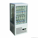 TCBD78W Four-Sided Countertop Display Fridge White
