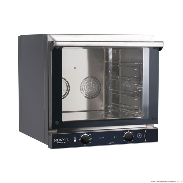 TDE-4C TECNODOM Nerone EKO 4x 435x350 Tray Convection Oven