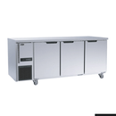 Stainless Steel Triple Door Workbench Freezer - TL1800BT-3D