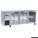 Thermaster Glass Door Workbench Fridge - TL1800TNG-3D