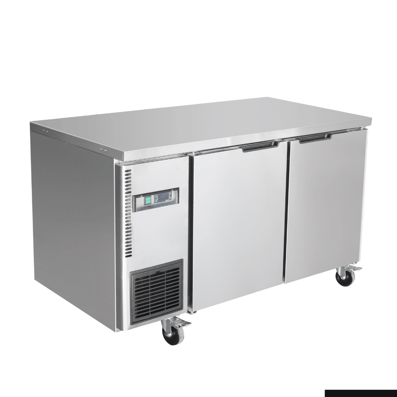 Stainless Steel Double Door Workbench Fridge - TS1200TN