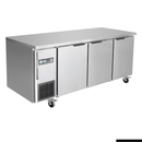 Stainless Steel Triple Door Workbench Freezer - TS1800BT-3D
