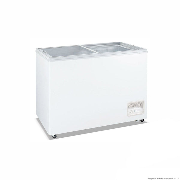 Heavy Duty Chest Freezer with Glass Sliding Lids - WD-200F