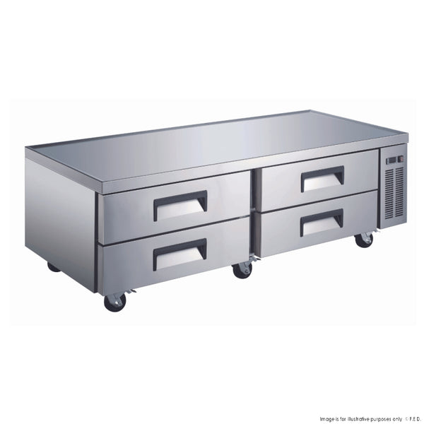 FED-X Chef Base Refrigeratied Drawer Bench 453L XCB-72