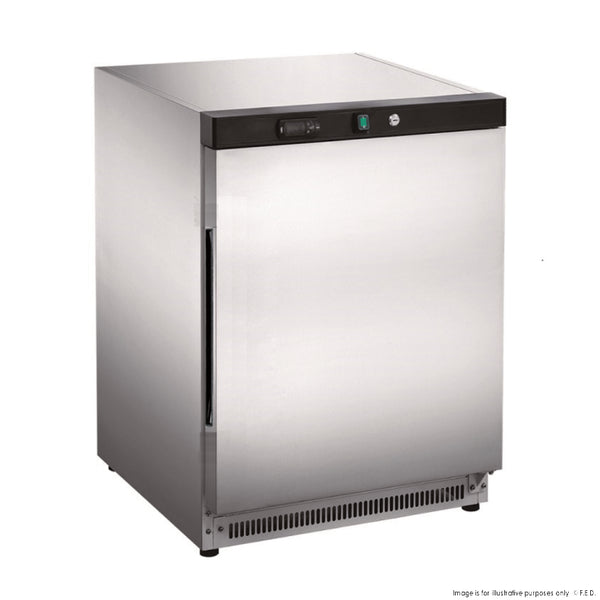 Fed-X Stainless Steel Uprighht Static Freezer XF200SS