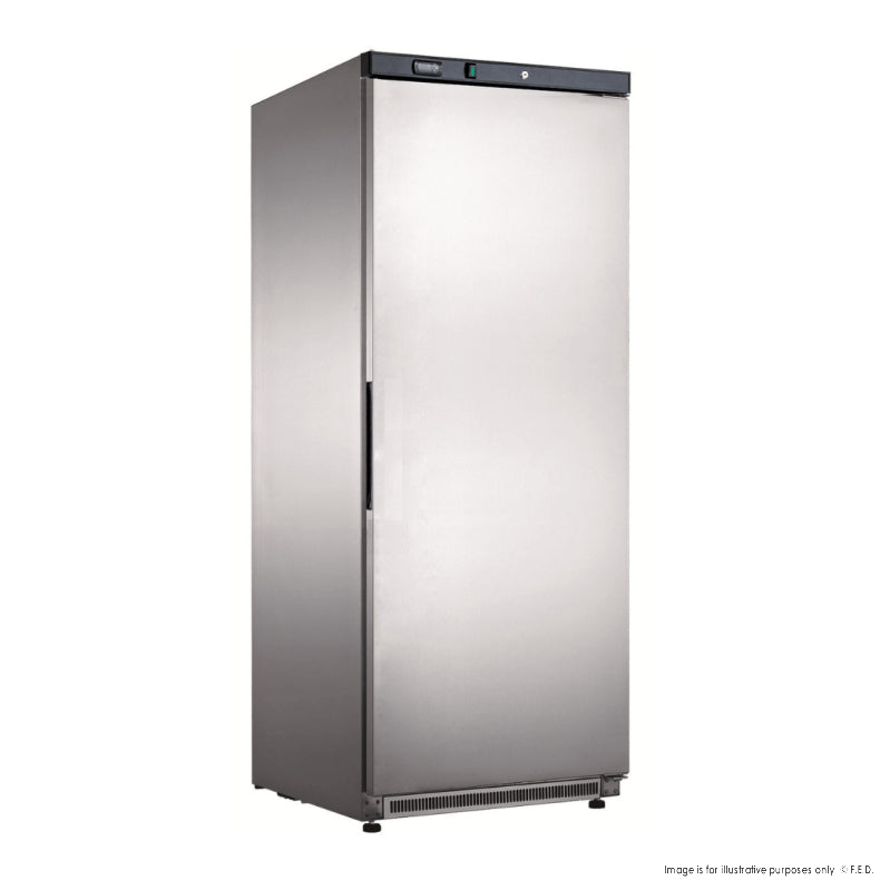 Fed-X Stainless Steel Upright Static Fridge XR600SS