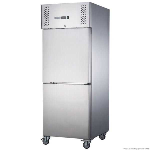 FED-X S/S Two Door Upright Freezer - XURF650S1V