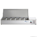 FED-X Salad Bench with Stainless Steel Lid - XVRX1500/380S