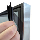 650L Single Door Upright Freezer Stainless Steel