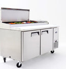 Atosa MPF8202 Two Door Pizza Prep Table Fridge 1702 mm
