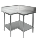 Buy Economic 304 Grade SS Left Single Sink Bench 1200x600x900 with 400x400x250 sink 1200-6-SSBL-cafeappliance.com.au