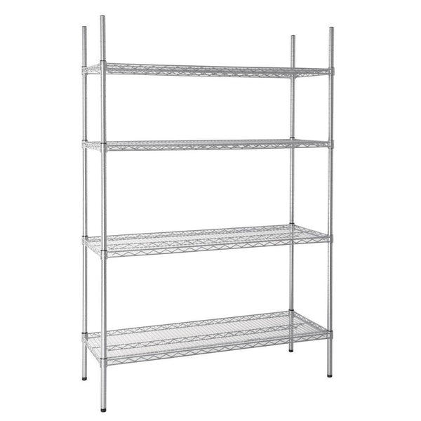 Vogue Flat Pack 4 Shelf Unit - 61x91cm