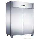 FED-X S/S Double Door Upright Fridge - XURC1200SFV - Cafeappliance.com.au