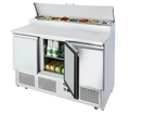 Atosa ESL3853 Three Doors Open Top Saladette Fridge 1365 mm 1