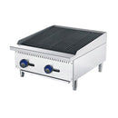Cookrite ATCB-24-LPG  610mm Char-Rock Broiler W610 x D700 x H385-Cafeappliance.com.au