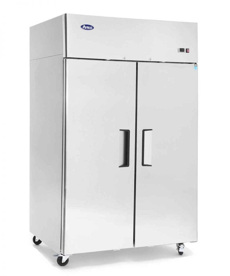 Atosa Two Solid Door Upright Commercial Fridge - MBF8005