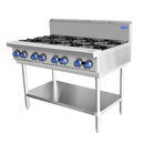 Cookrite AT80G8B-F-NG 8 Burner Cook Top NG-Cafeappliance.com.au
