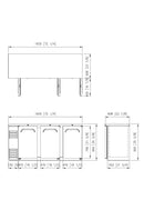 FNB-72B Back Bar - Solid Door 2