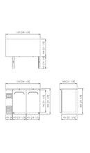 FNB-48B Back Bar - Solid Door 2