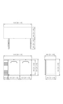 FNB-60B Back Bar - Solid Door 2
