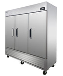 Bottom Mount Upright Freezer three Door 1912L 1