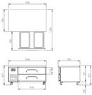 Chef Base 1200mm Wide 2