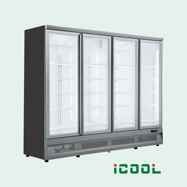 iCool Four Door Supermarket Vertical Display Fridge-FC-BF250AH