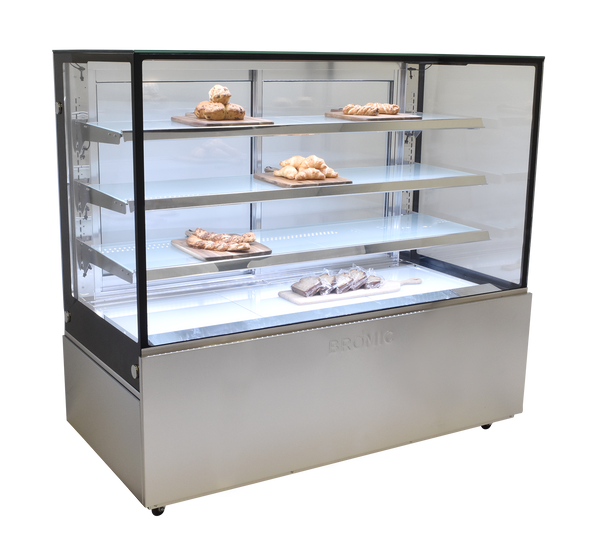 Bromic Ambient Food Display 1500mm 4 Tier FD4T1500A cafeappliance.com.au