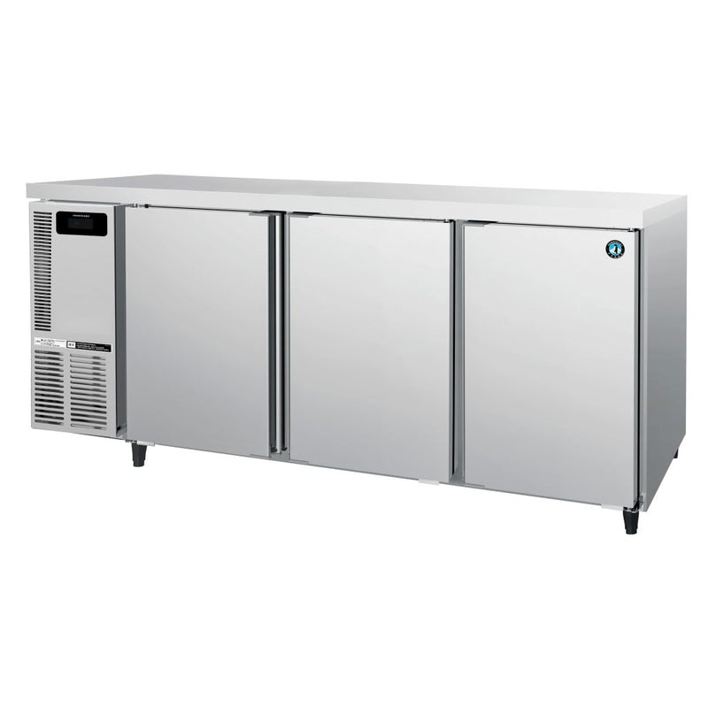 Hoshizaki P5600mm Deep Pillarless 2 Door Under bench Freezer on castors-cafeappliance.com.au