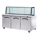Glass Canopy Noodle Bar Megatop 1839mm Wide 531L 1