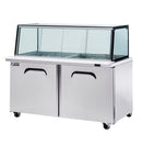 Glass Canopy Noodle Bar Salad 1533mm Wide 441L 1