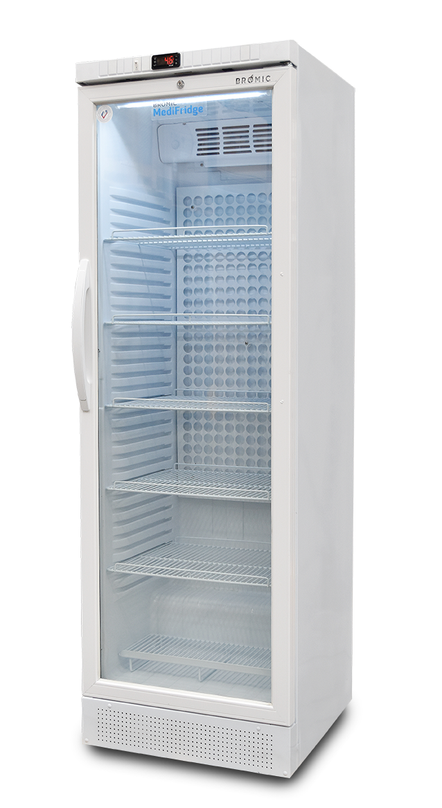 MediFridge Vaccine Fridge - 374L - 1 Glass Door - White - MED0374GD