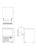 Multi Temperature Drawer / Single Door 600mm Wide 2