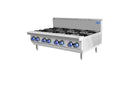 Cookrite AT80G8B-C-NG OPEN 8 BURNER COOK TOPS NG-Cafeappliance.com.au