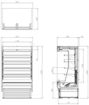 FOD-48VG Open Display Fridge 2