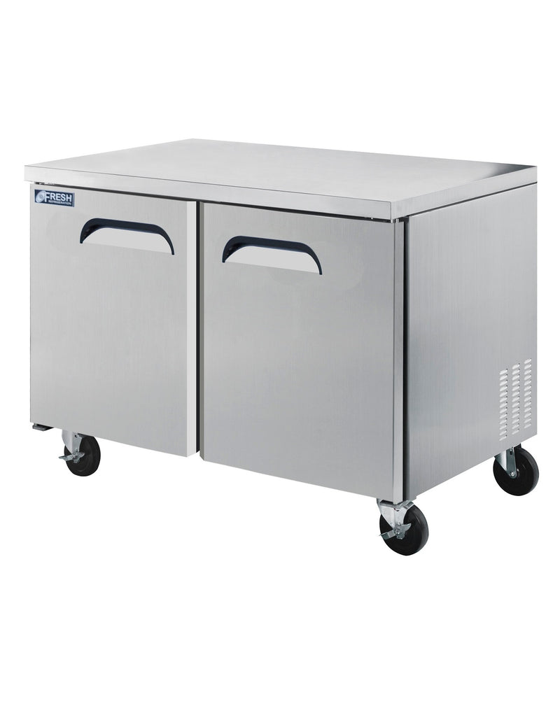 Rear Mount Underbench Fridge 1227mm Wide