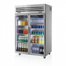 Skipio SRT45-2G Two Glass Doors Upright Fridge - 1215 Litres